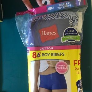 Boy short briefs. Never opened.